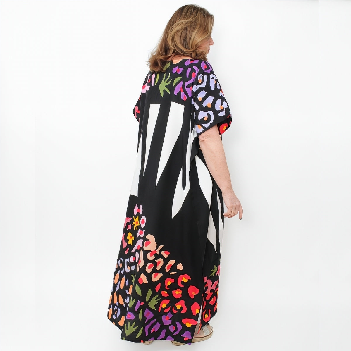 Vibrant Wildflower Maxi Dress - Sylca Designs - Chunky Jewelry
