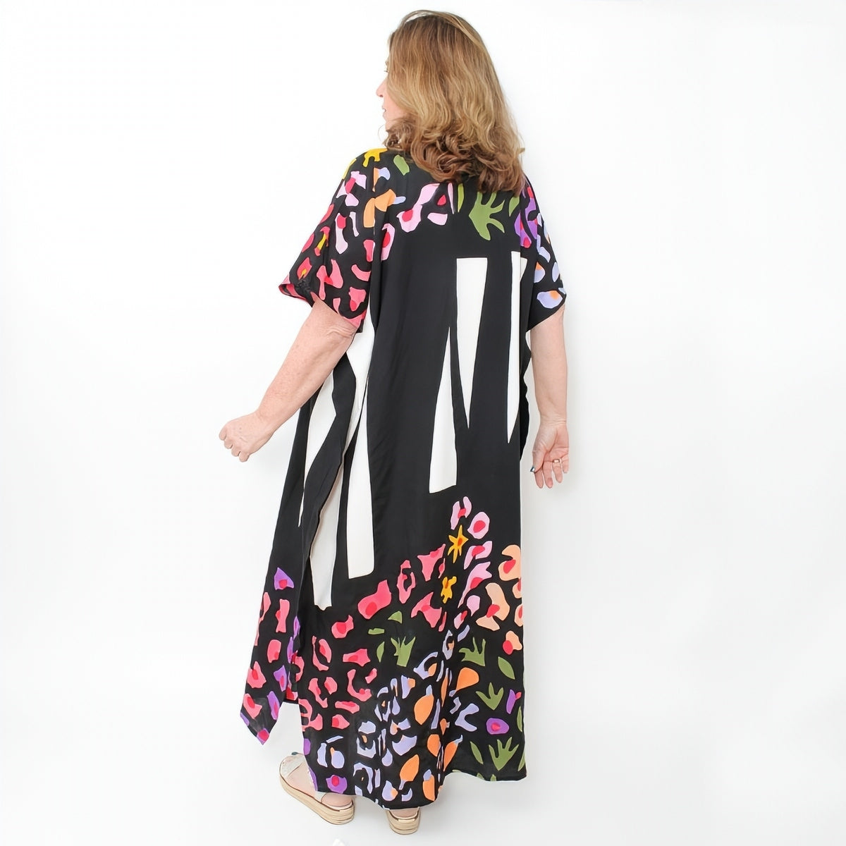 Vibrant Wildflower Maxi Dress - Sylca Designs - Chunky Jewelry