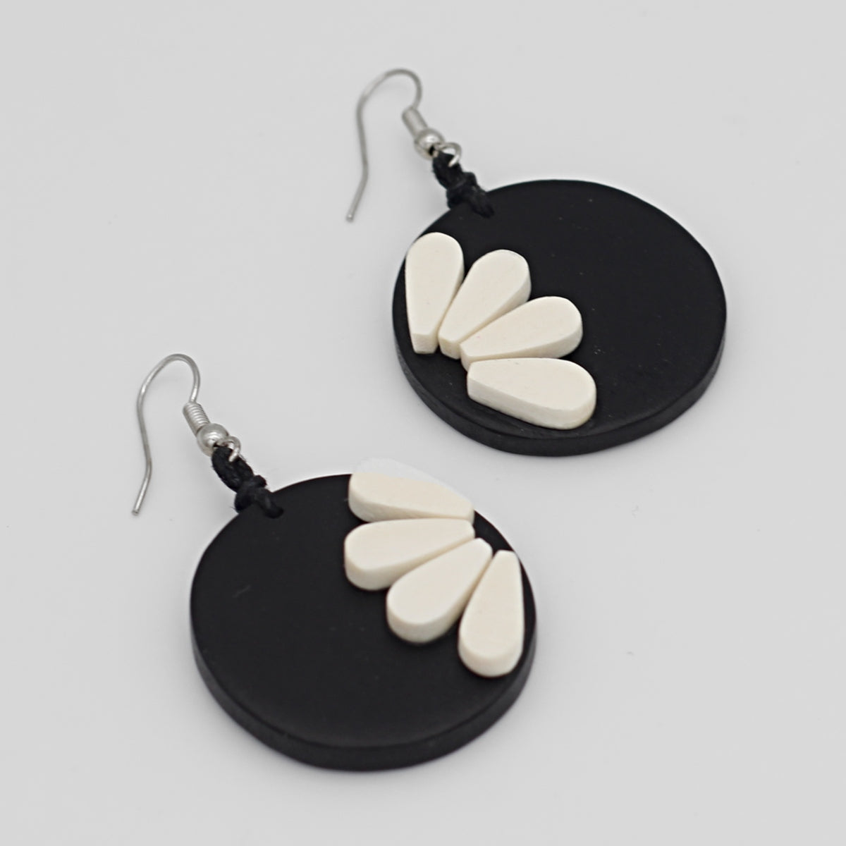 Black He Loves Me Earrings