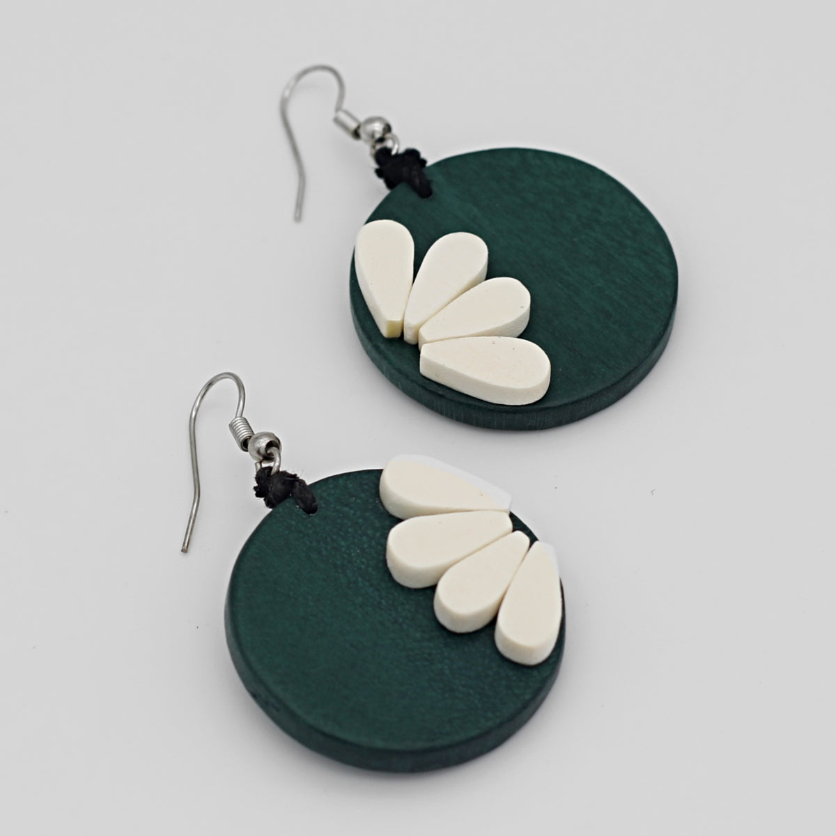 Teal He Loves Me Earrings