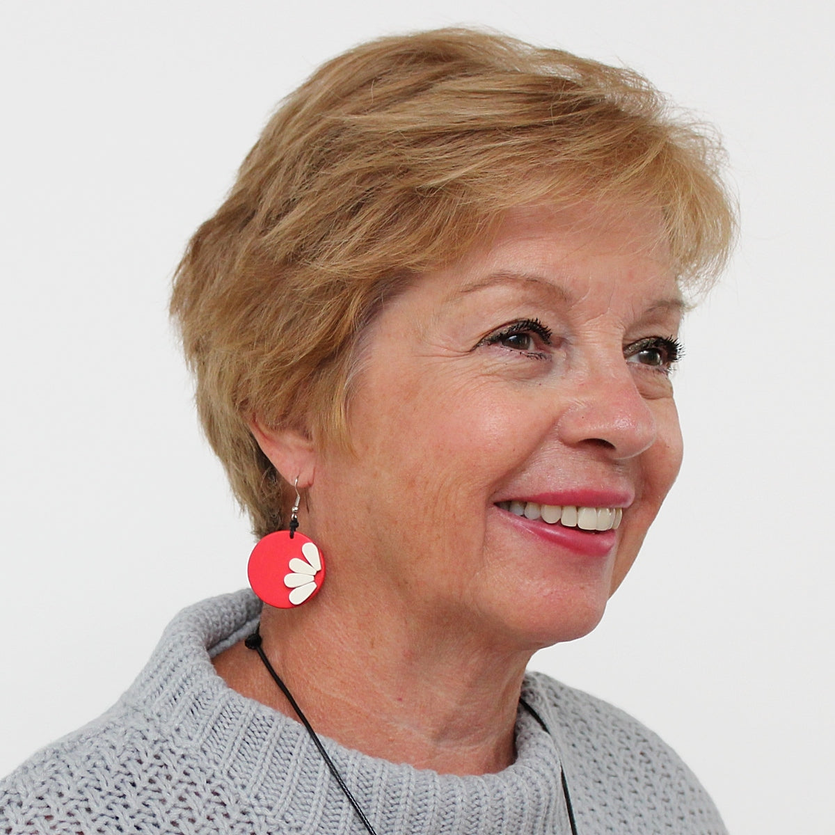 Red He Loves Me Earrings