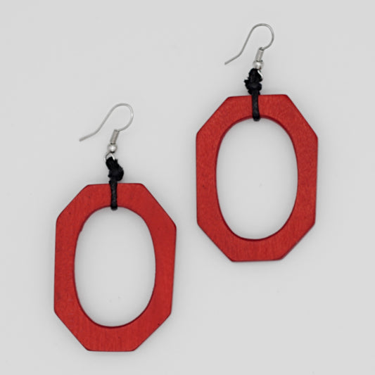 Red Luzara Earrings