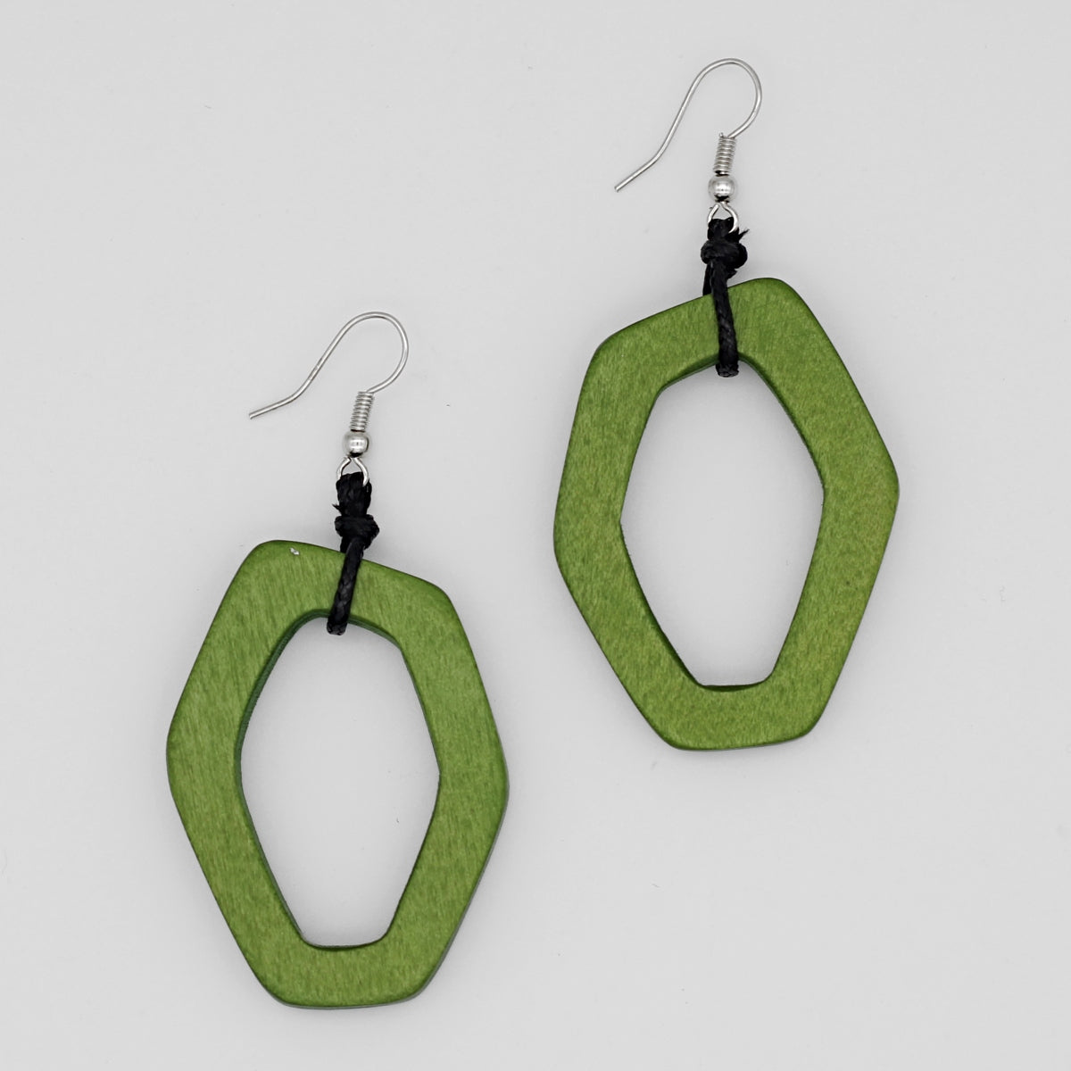 Lime Green Canyon Earrings
