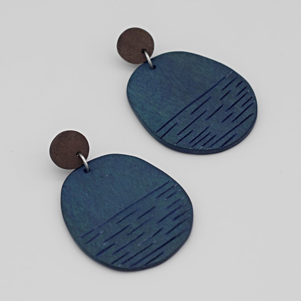 Blue Channing Earrings