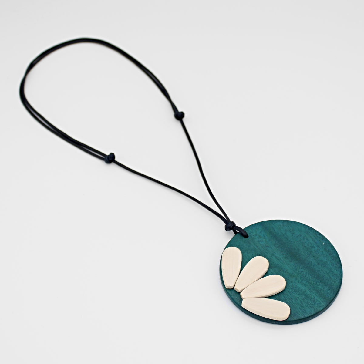 Teal He Loves Me Pendant