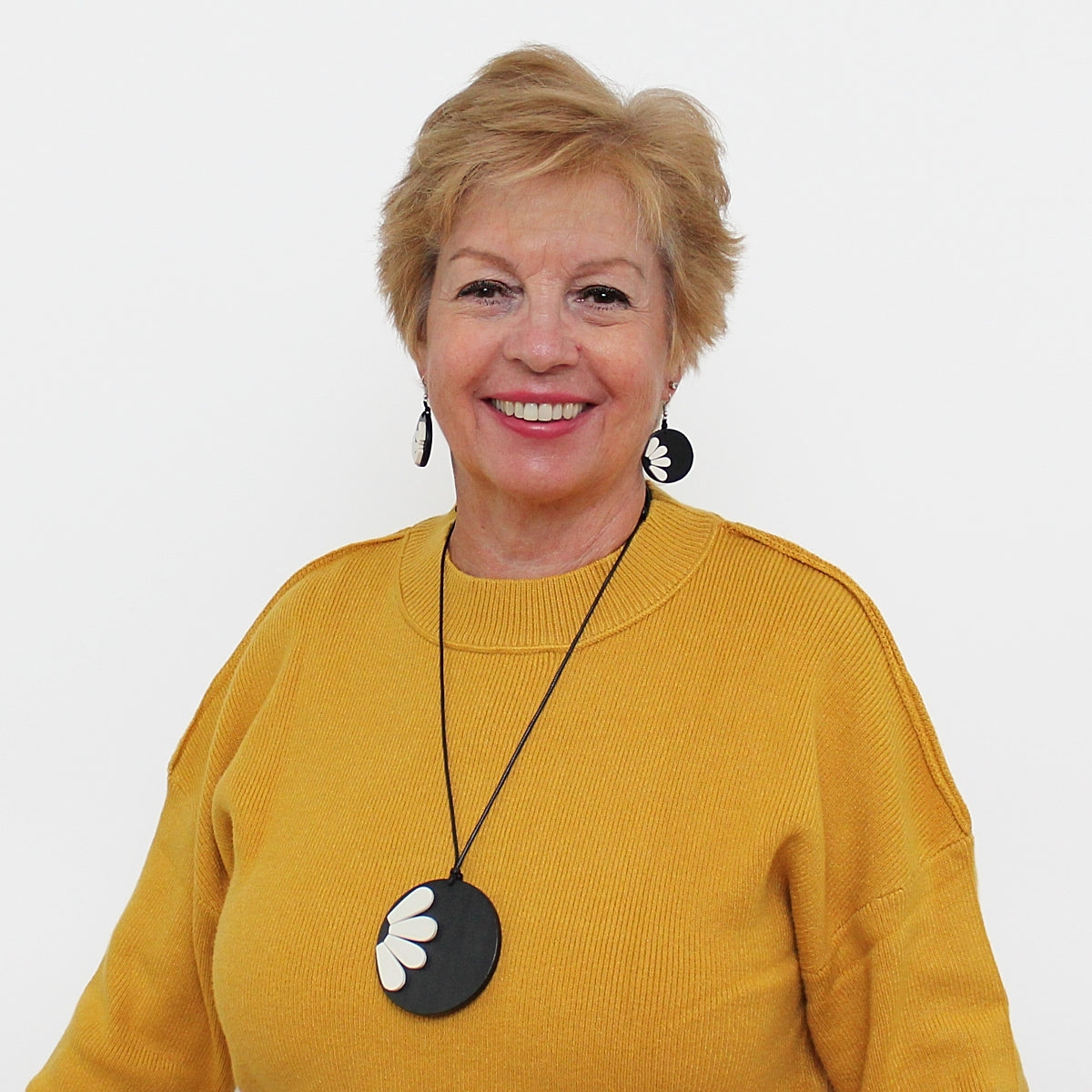 Black He Loves Me Pendant - Sylca Designs - Chunky Jewelry