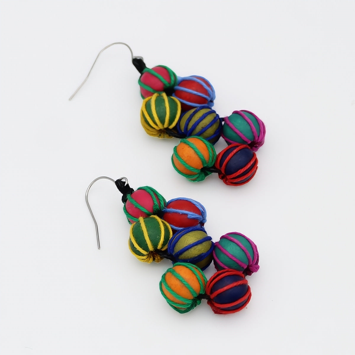 Multicolor Pamela Berries Earrings - Sylca Designs - Chunky Jewelry