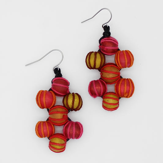 Spice Pamela Berries Earrings - Sylca Designs - Chunky Jewelry