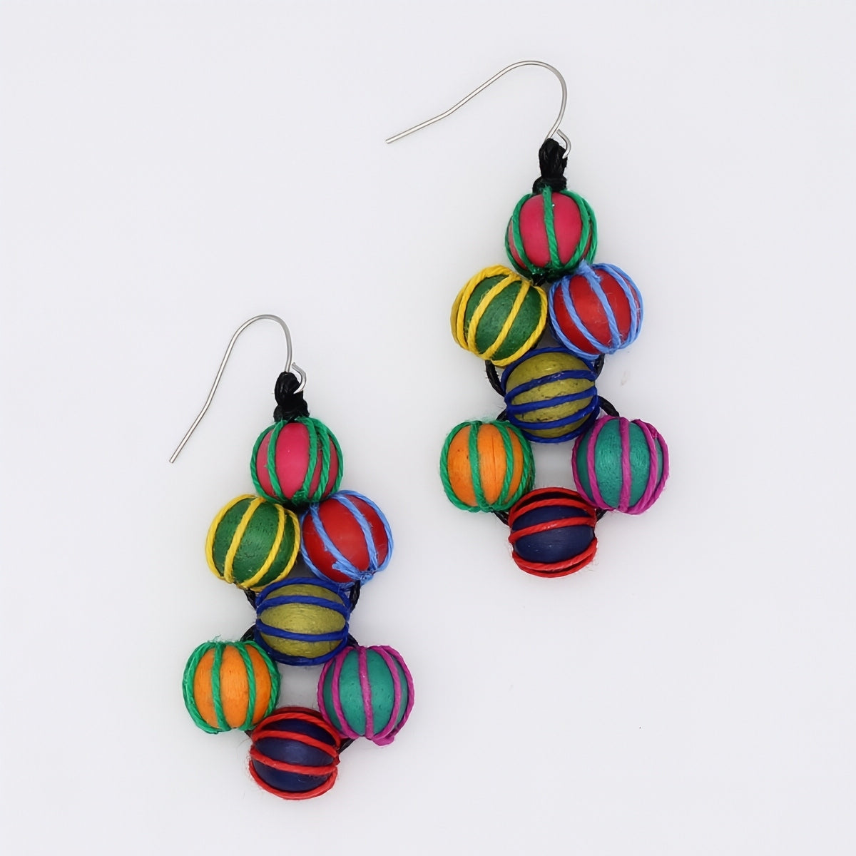 Multicolor Pamela Berries Earrings - Sylca Designs - Chunky Jewelry
