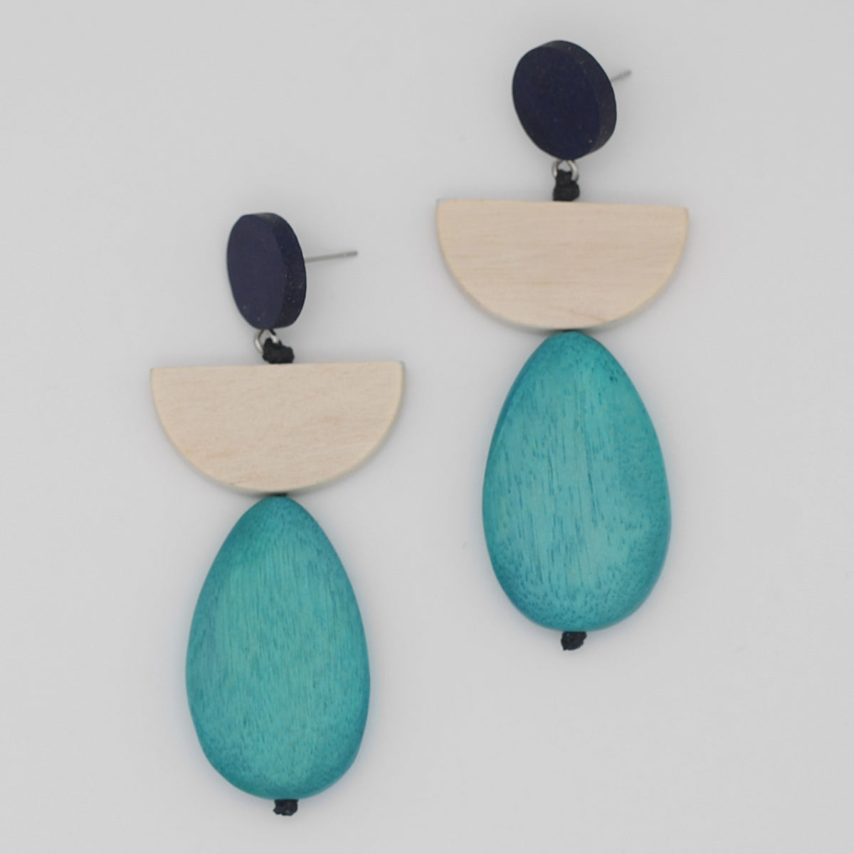 Summer Blue Dream Earrings - Sylca Designs - Chunky Jewelry