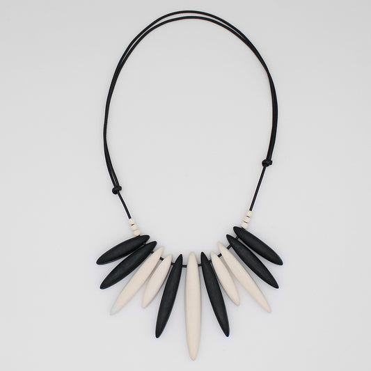 Black Bird of Paradise Statement Necklace