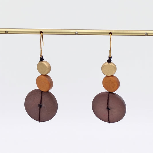Rust Cerelia Splendor Earrings