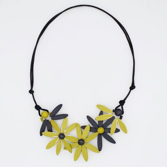 Lime Garland Nectar Statement Necklace
