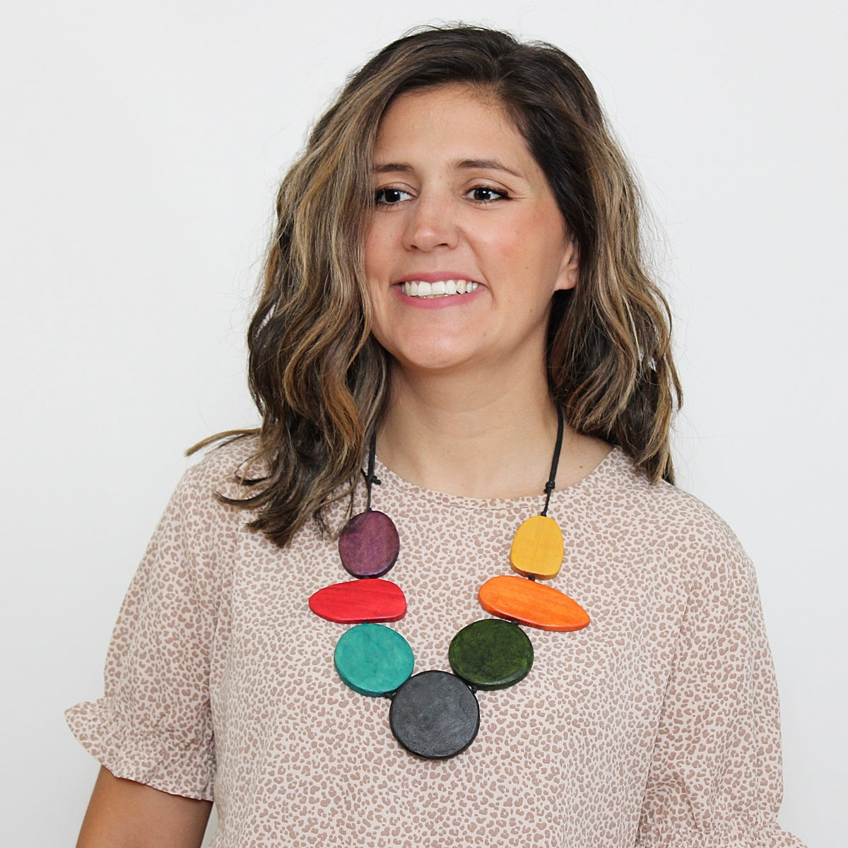 Jewel Tone Clarissa Necklace