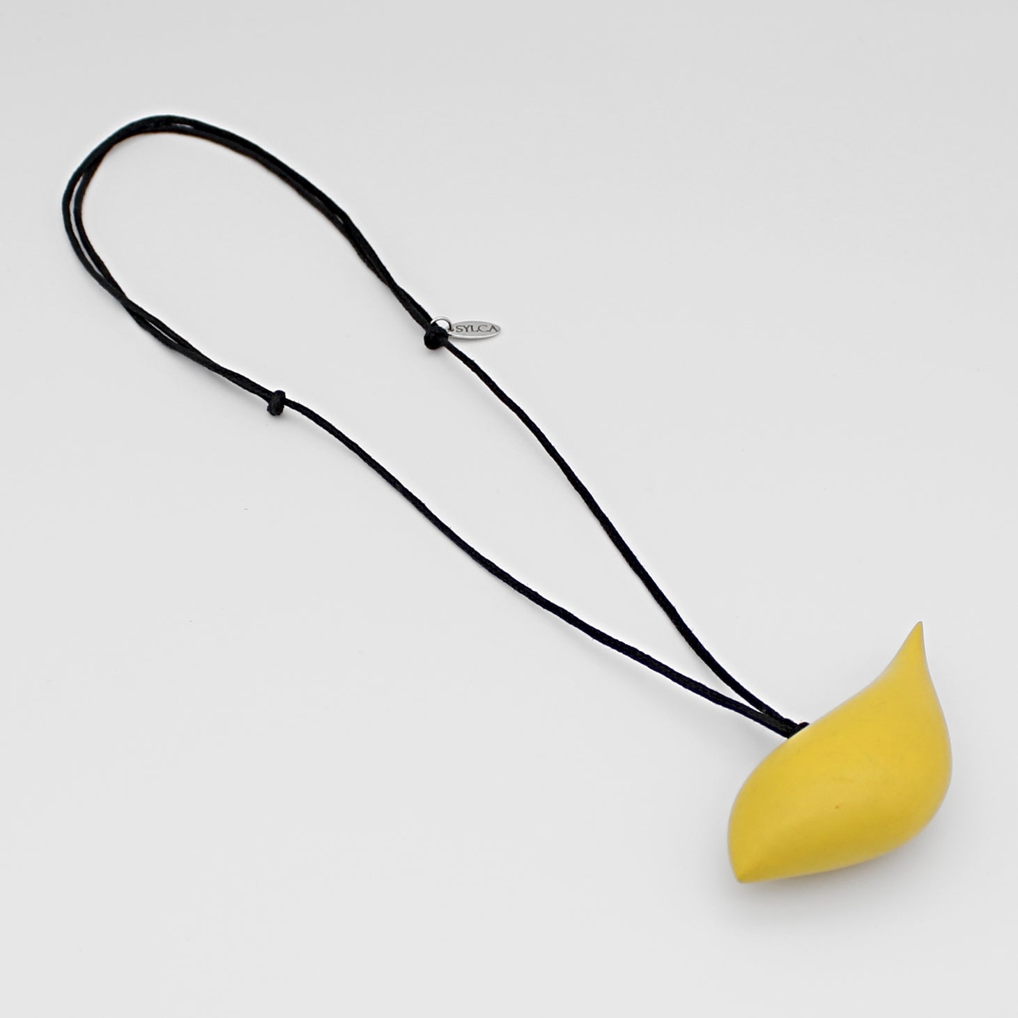 Lemon Robin Pendant Necklace - Sylca Designs - Chunky Jewelry
