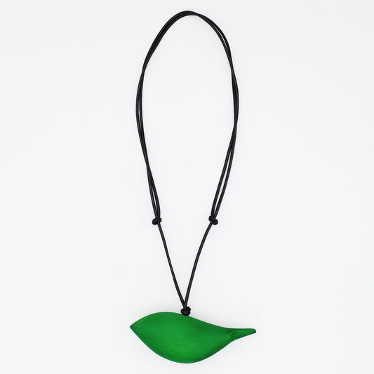 Emerald Robin Pendant Necklace
