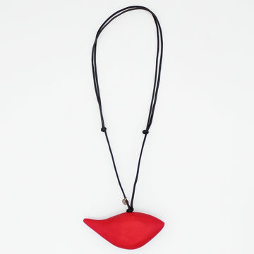 Red Robin Pendant Necklace