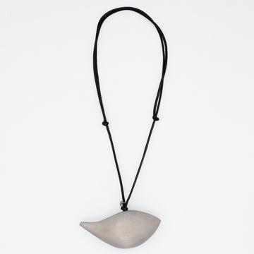 Taupe Robin Pendant Necklace