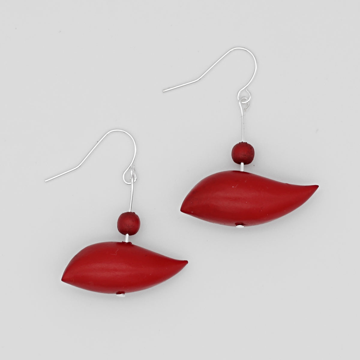 Red Robin Statement Earrings