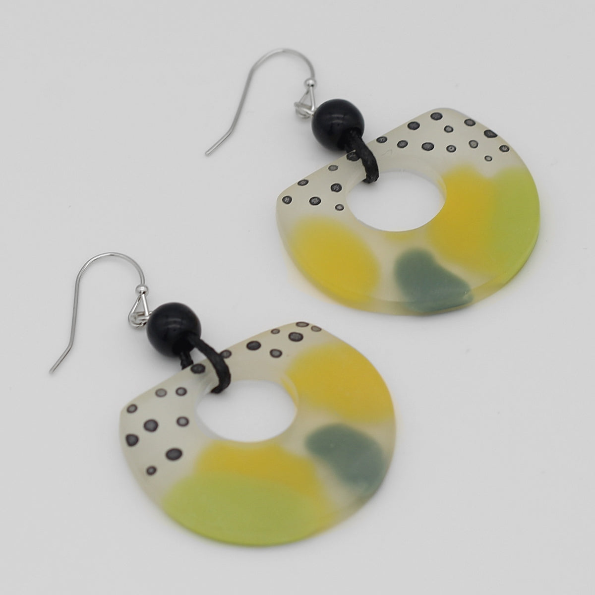 Lime Mi Sol Earrings - Sylca Designs - Chunky Jewelry