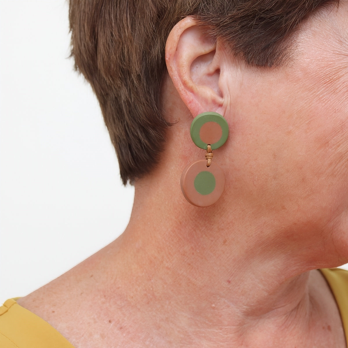 Artistic Spice Aliki Earrings - Sylca Designs - Chunky Jewelry