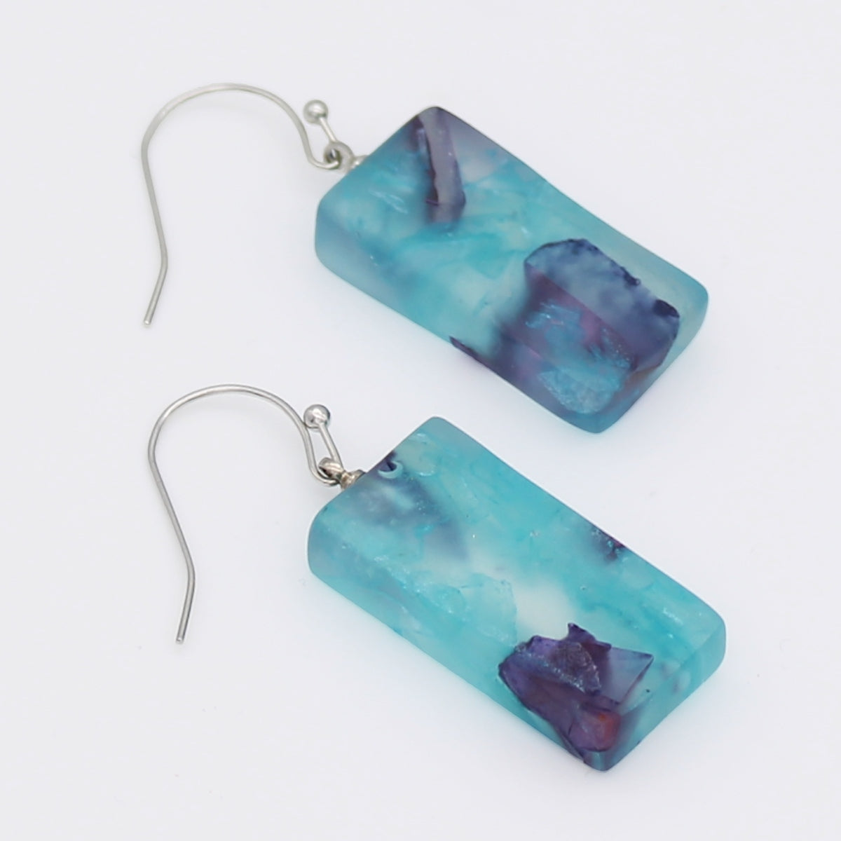 Blue Vega Earrings - Sylca Designs - Chunky Jewelry
