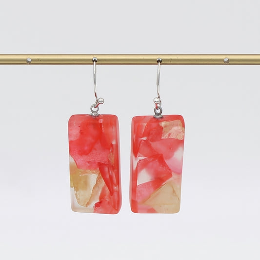 Pink Vega Earrings