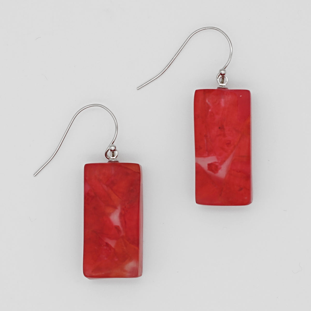 Red Vega Earrings