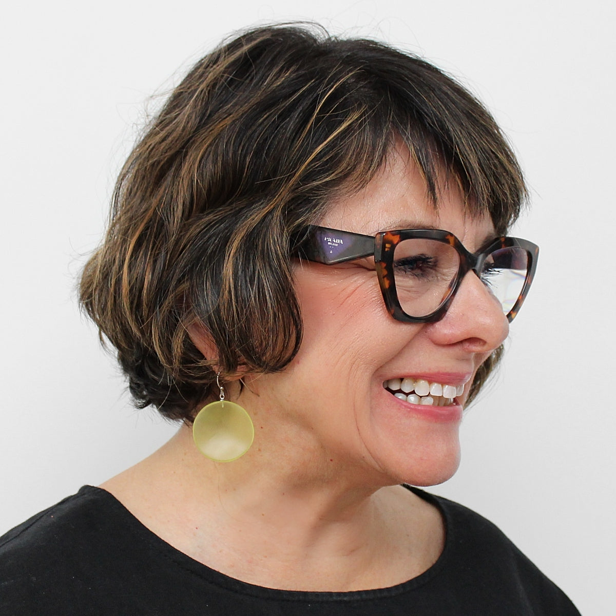 Green Chantal Earrings