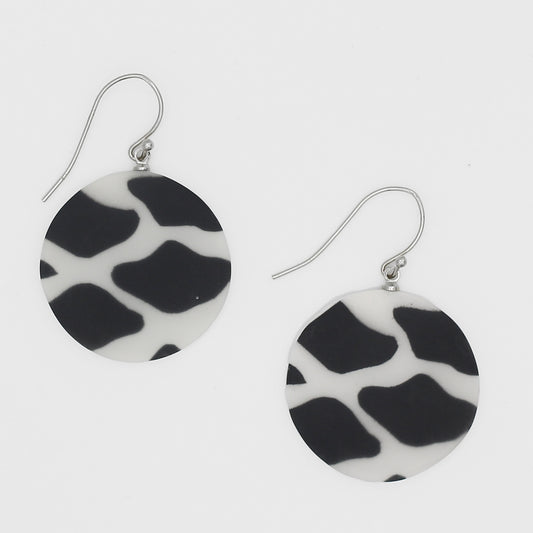 Black Utari Earrings - Sylca Designs - Chunky Jewelry