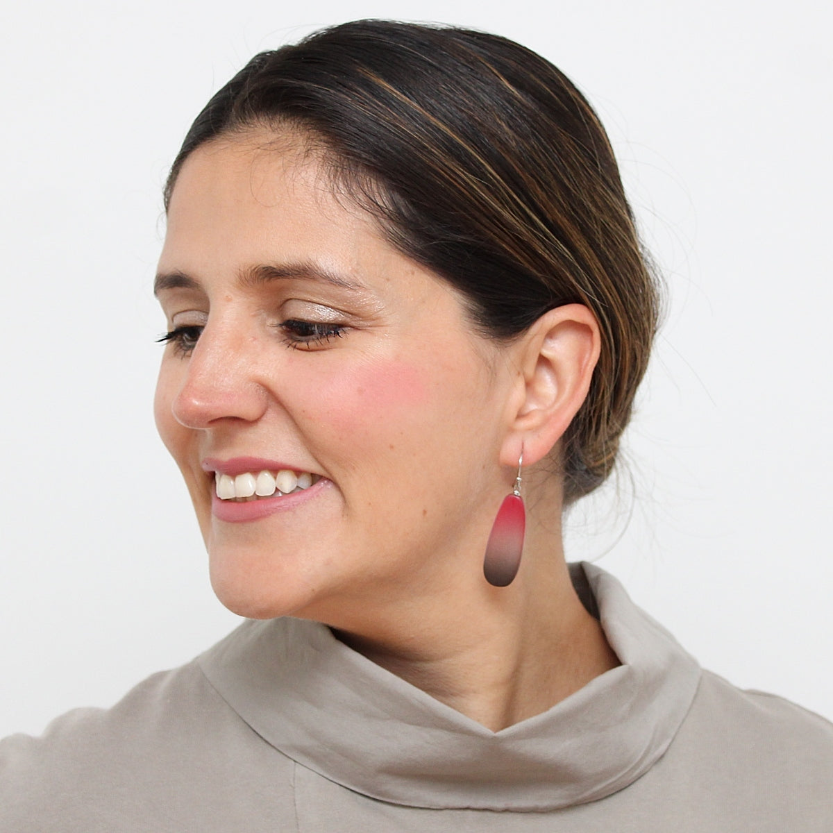 Red and Black Bennett Earrings