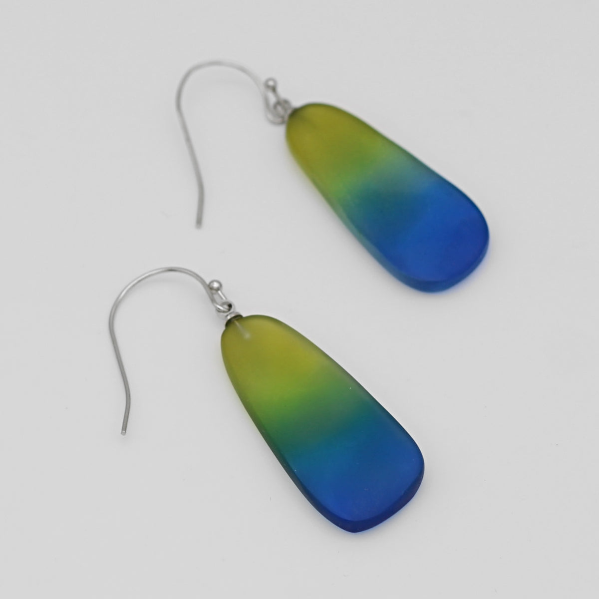 Green and Blue Bennett Earrings