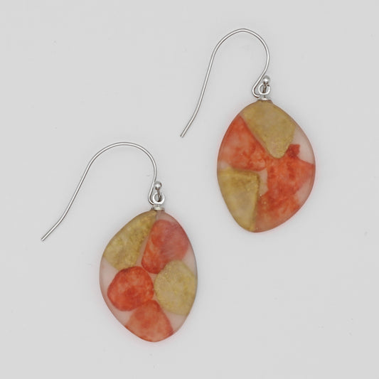 Orange Petula Earrings