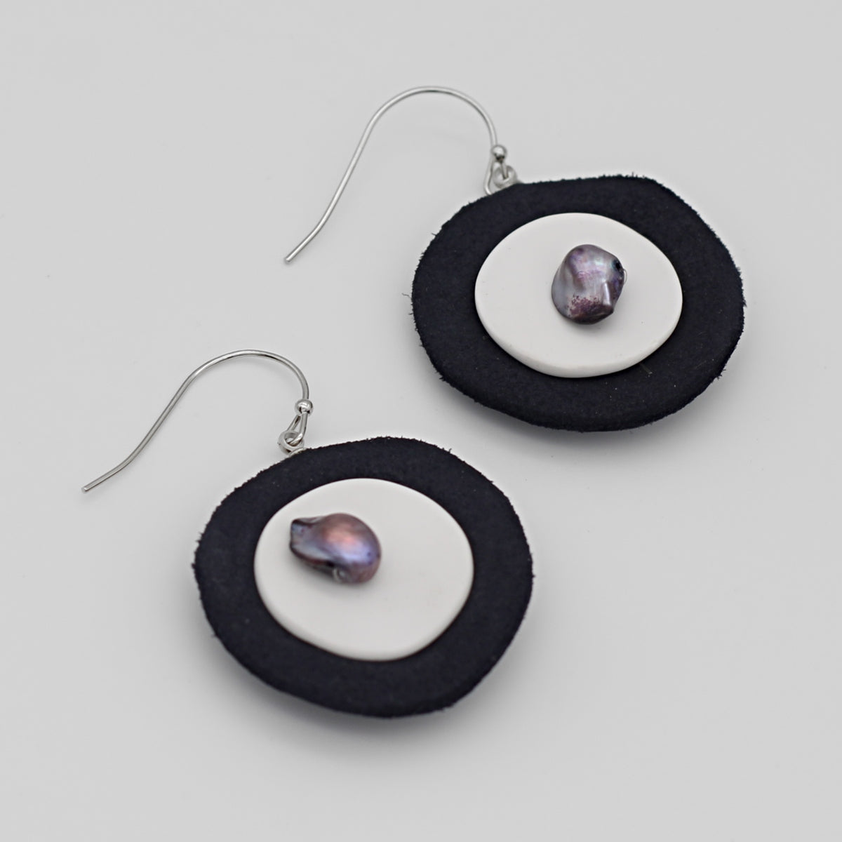 White Inga Earrings