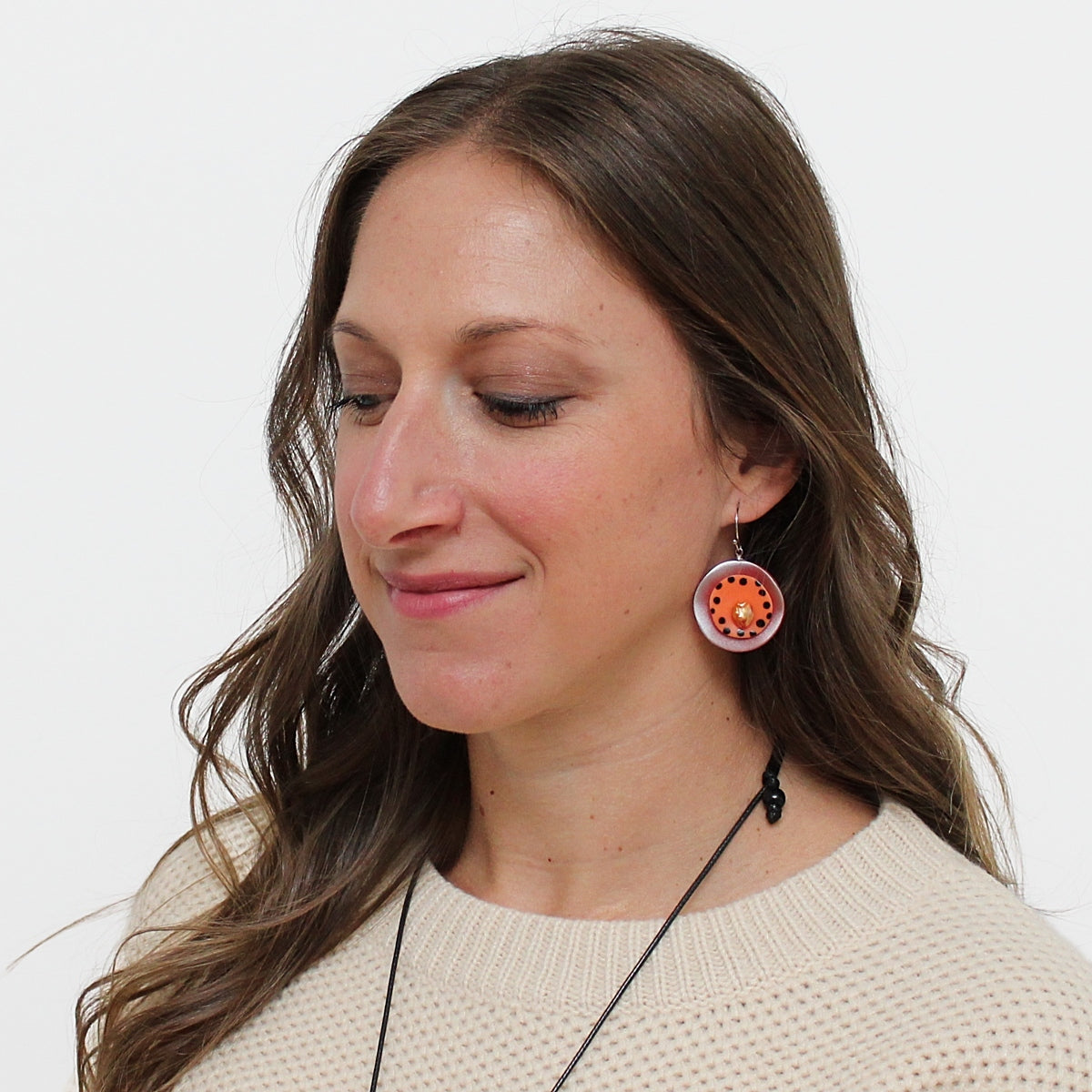Orange Reign Earrings