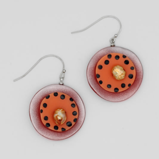 Orange Reign Earrings