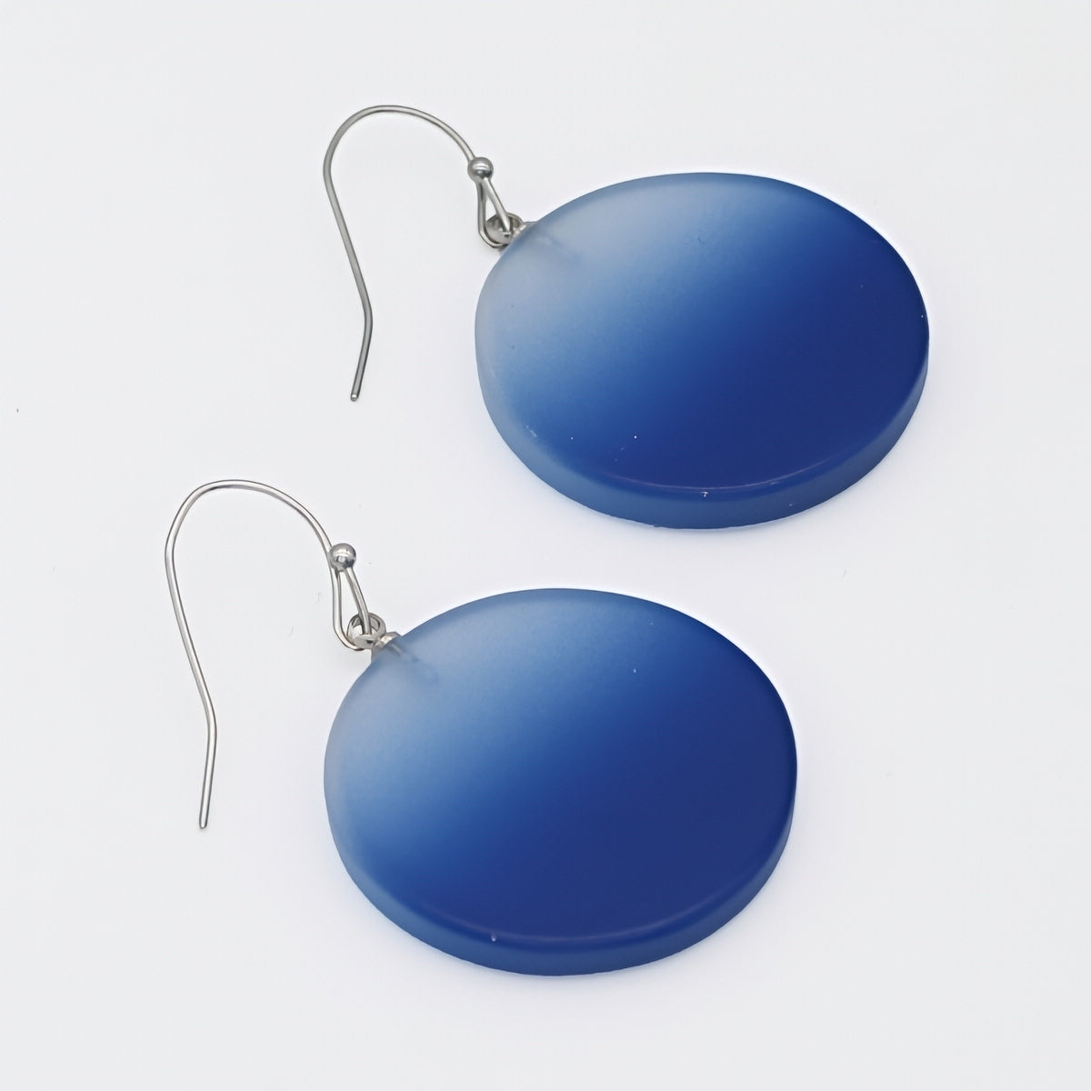 Cobalt Fantasy Ombre Earrings - Sylca Designs - Chunky Jewelry