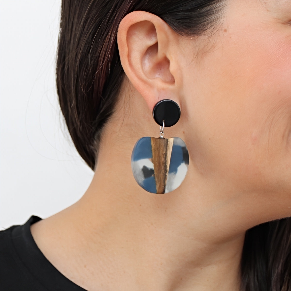 Ocean Drift Dangle Earring - Sylca Designs - Chunky Jewelry
