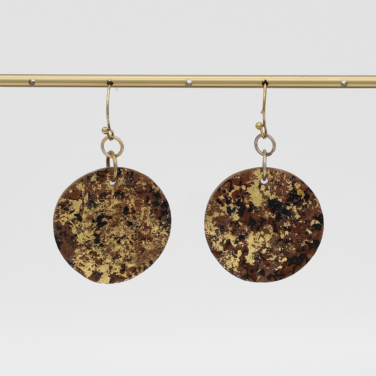 Gold Apoline Statement Earring - Sylca Designs - Chunky Jewelry