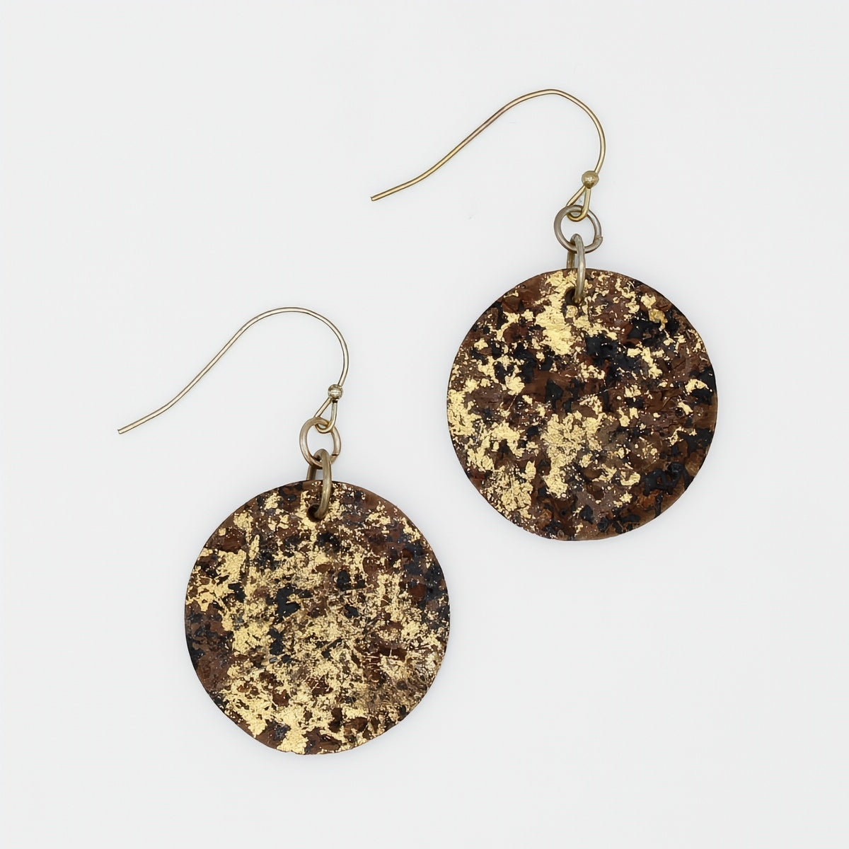 Gold Apoline Statement Earring - Sylca Designs - Chunky Jewelry