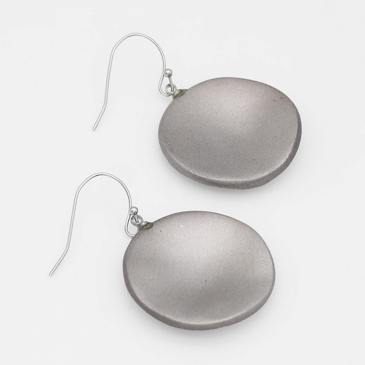 Antique Silver Opaline Drift Earring - Sylca Designs - Chunky Jewelry