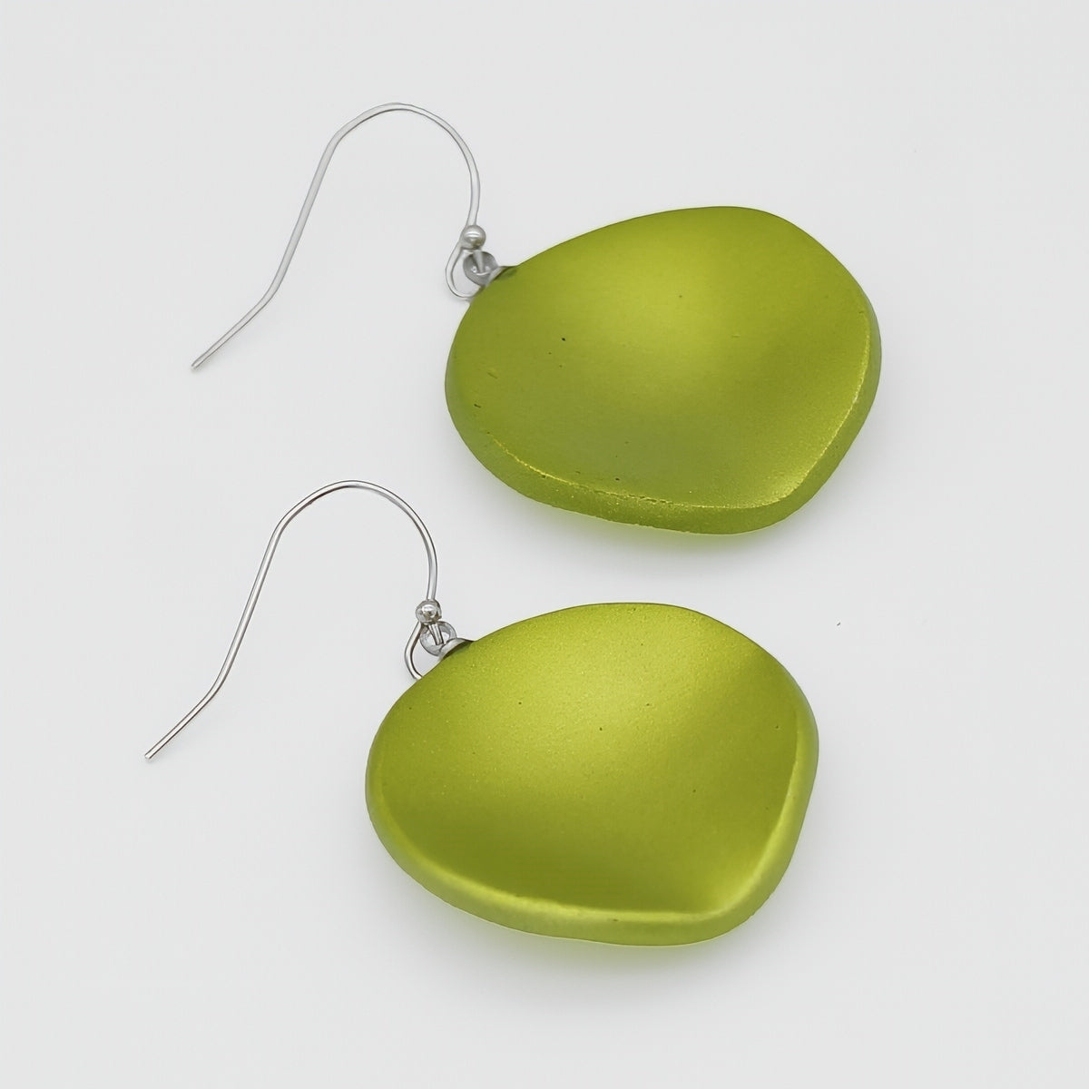 Lime Opaline Drift Earring - Sylca Designs - Chunky Jewelry