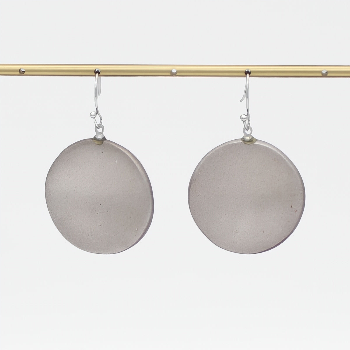 Antique Silver Opaline Drift Earring - Sylca Designs - Chunky Jewelry