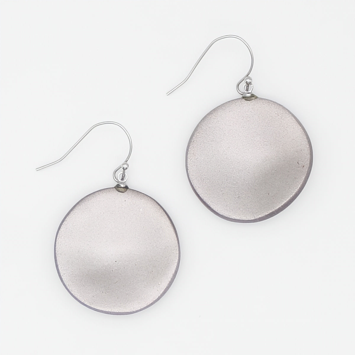 Antique Silver Opaline Drift Earring - Sylca Designs - Chunky Jewelry