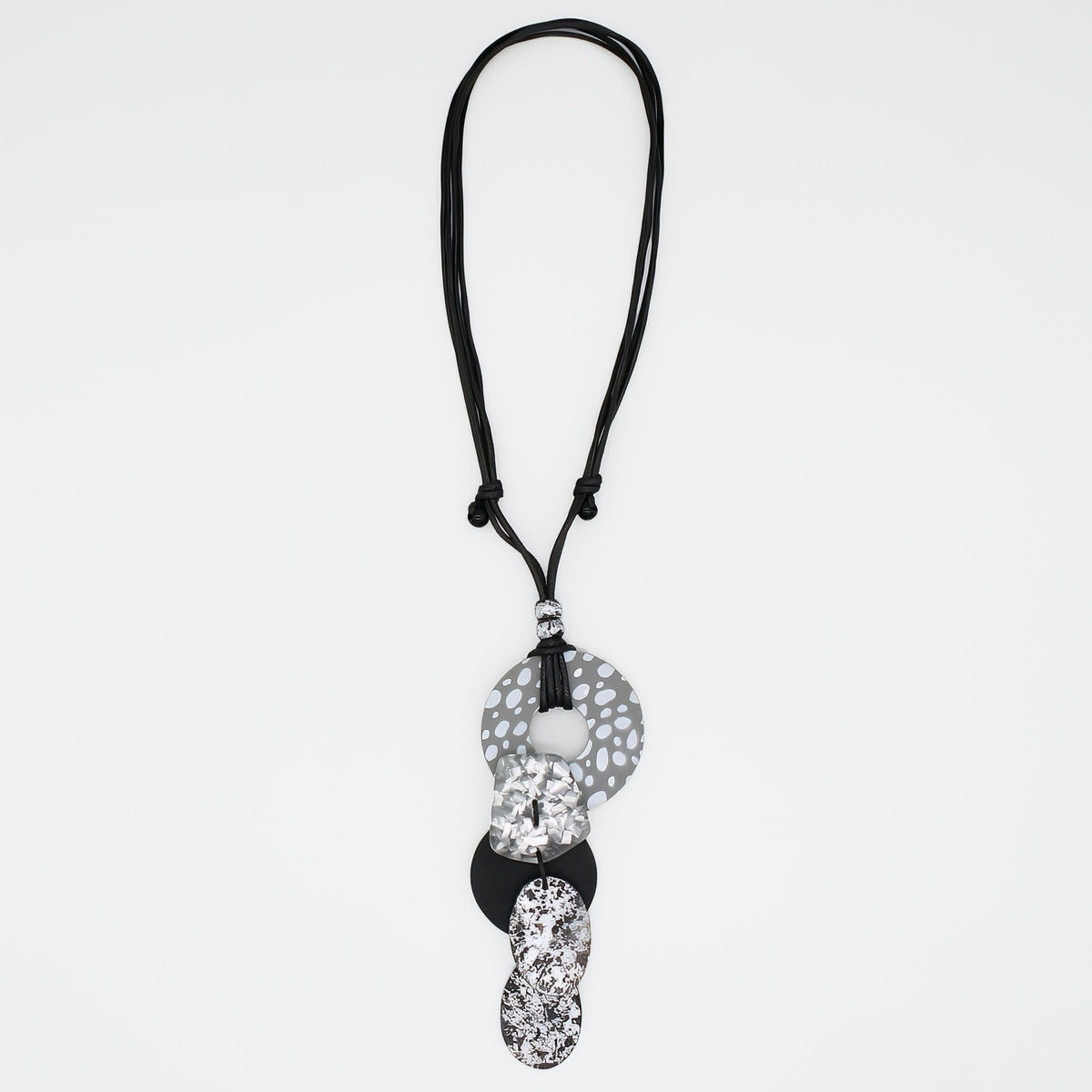 Silver Skye Statement Pendant - Sylca Designs - Chunky Jewelry