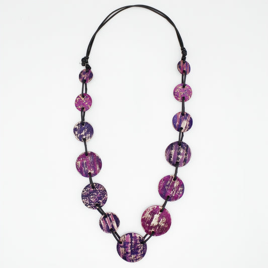 Purple Evening Maren Necklace