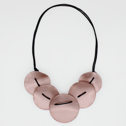 Rose Opaline Drift Necklace - Sylca Designs - Chunky Jewelry