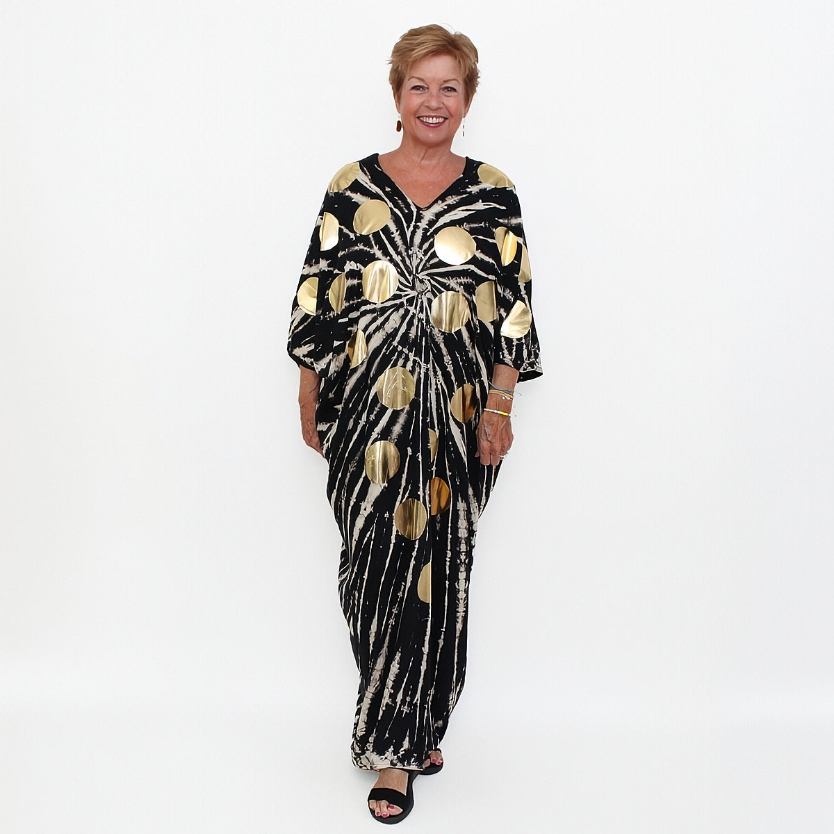Starburst Polka Dot Caftan - Sylca Designs - Chunky Jewelry