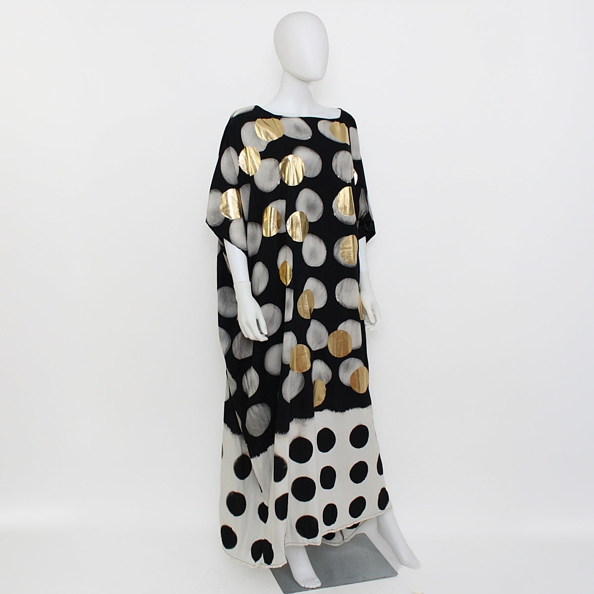 Multi Dimension Polka Dot Kaftan - Sylca Designs - Chunky Jewelry