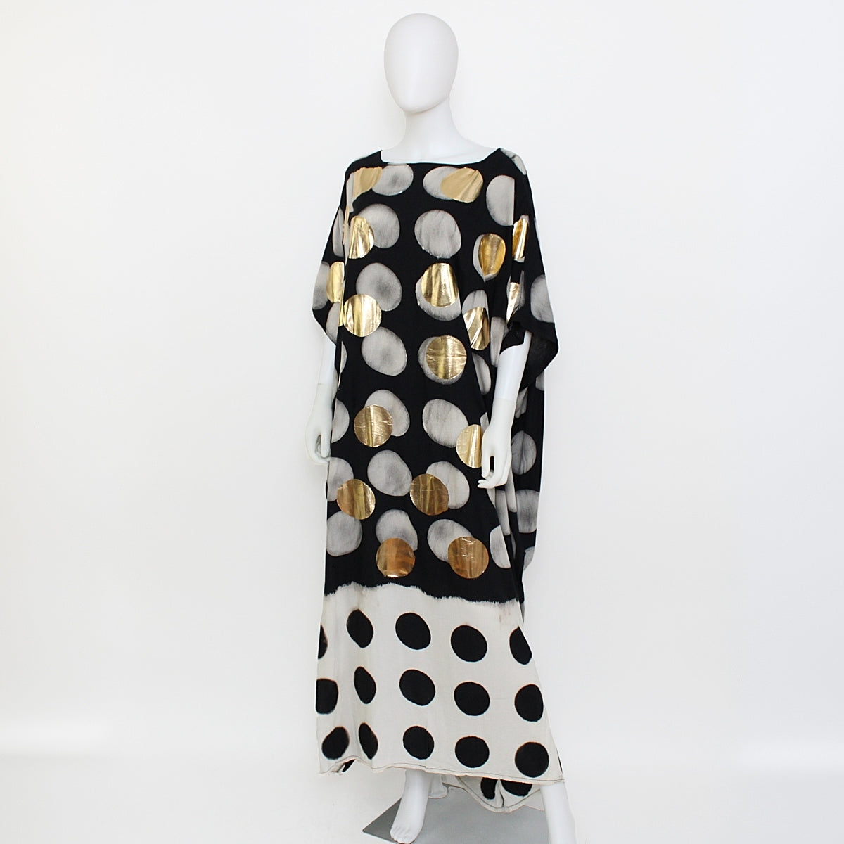 Multi Dimension Polka Dot Kaftan - Sylca Designs - Chunky Jewelry